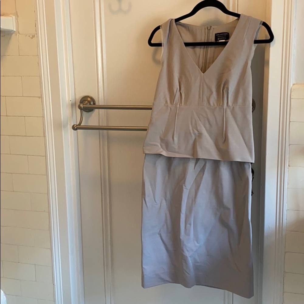 DVF peplum dress size 6.